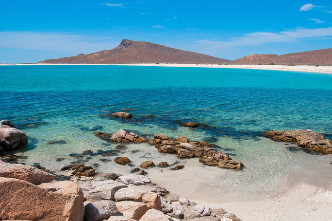 Isla Espiritu Santo Isla espiritu santo, la paz, MEXICO (Photo via vic-yee68 / iStock / Getty Images Plus)